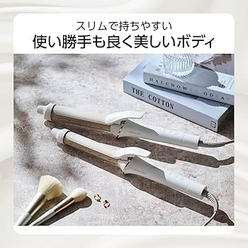Amazon.co.jp: テスコム ヘアアイロン 32mm マイナスイオン シルク